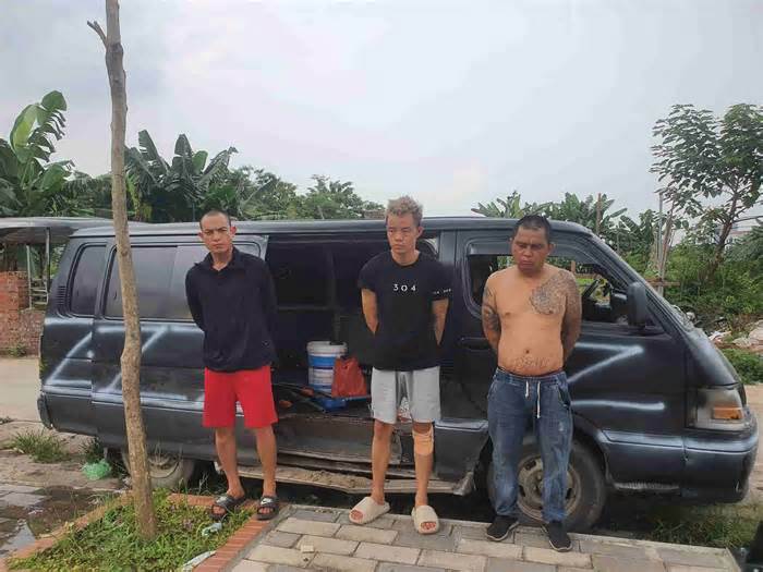 Bắt giữ nhóm đối tượng đi ôtô từ Hà Nội về Ninh Bình trộm cắp tài sản
