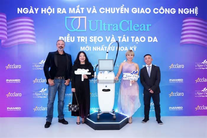 Lễ chuyển giao laser lạnh Ultraclear tại Việt Nam