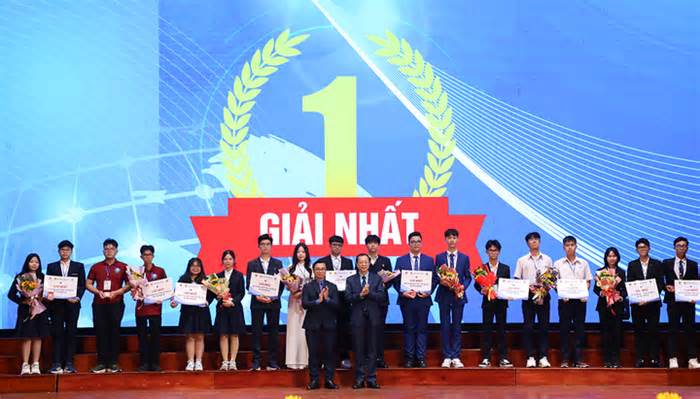 10 dự án đạt giải Nhất Cuộc thi khoa học, kỹ thuật cấp quốc gia năm 2024