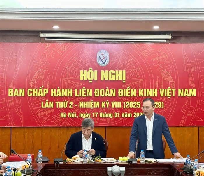 Hội nghị Ban Chấp hành Liên đoàn Điền kinh Việt Nam lần 2: Dồn lực cho đề án phát triển, quyết tâm chinh phục ASIAD 2026