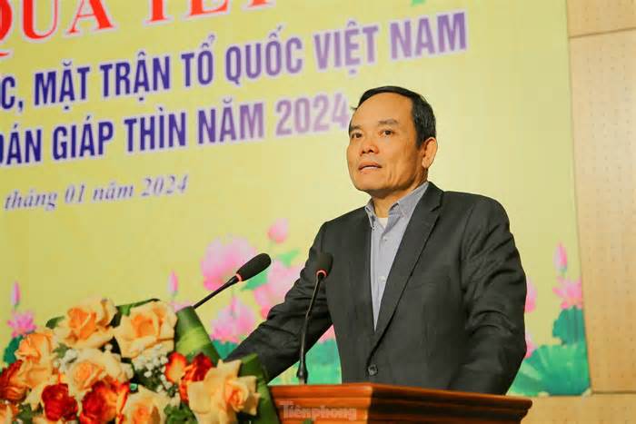 Phó Thủ tướng Chính phủ Trần Lưu Quang trao quà Tết tại Hòa Bình
