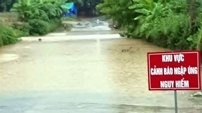 Nhiều nơi ở Lào Cai phải cắt nước do mưa lớn