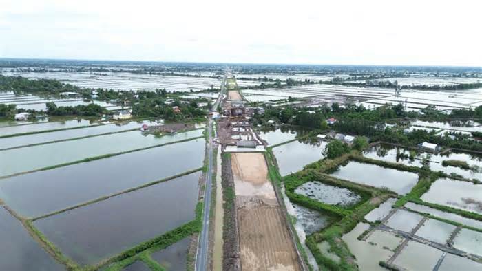 Nguyên nhân ban đầu vụ tai nạn khi thi công cao tốc Cần Thơ - Cà Mau