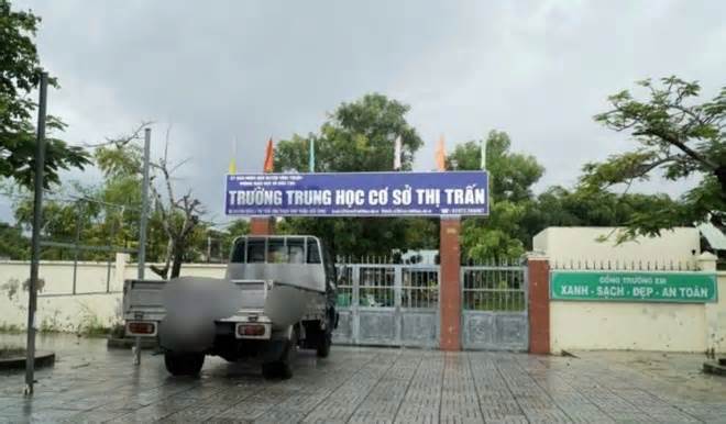 Thanh tra hiệu trưởng tự ý chuyển trường ở Kiên Giang