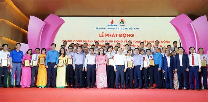 Từ ngày 7-9.5 Công đoàn Dầu khí Việt Nam sẽ phát động Tháng Công nhân