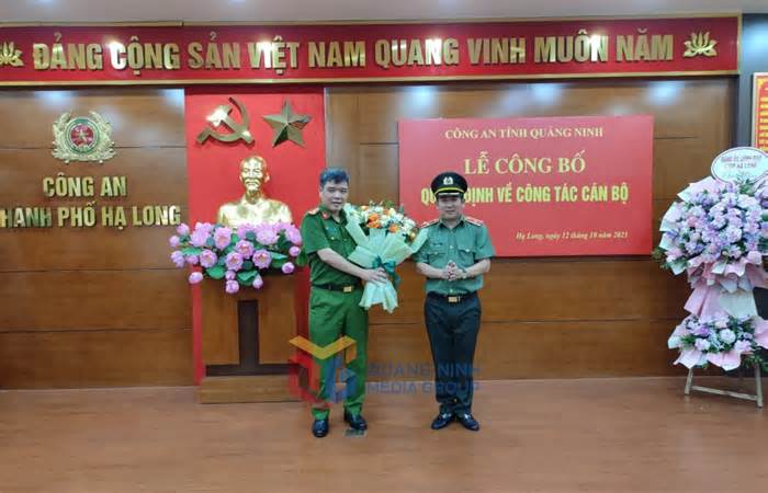 Thượng tá Nguyễn Duy Dũng làm Trưởng Công an TP Hạ Long