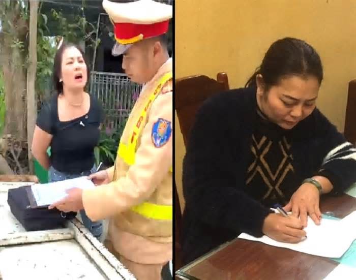 Củng cố hồ sơ để khởi tố người phụ nữ lăng mạ CSGT ở Thanh Hóa