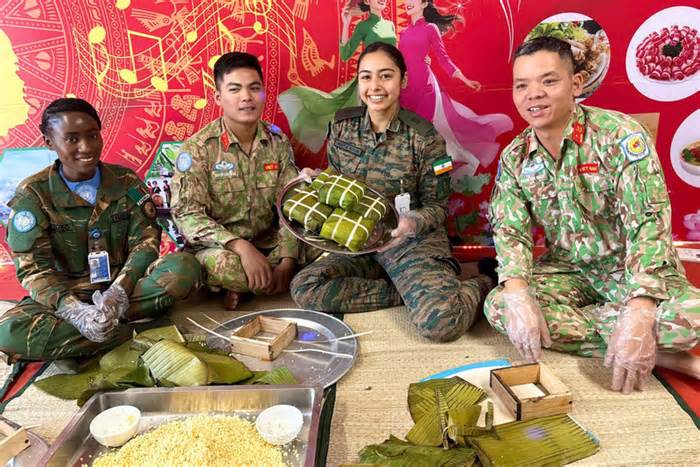 Vị Tết Việt nơi 'chảo lửa' Abyei