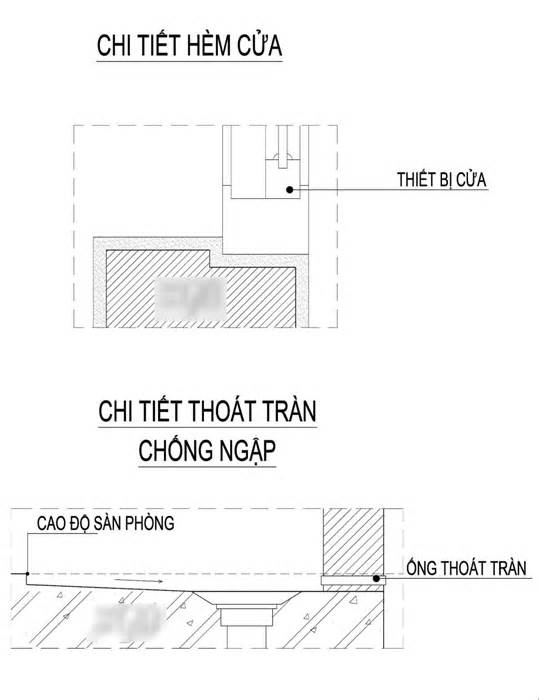 Cách phòng tránh nước từ ban công, loggia tràn vào phòng