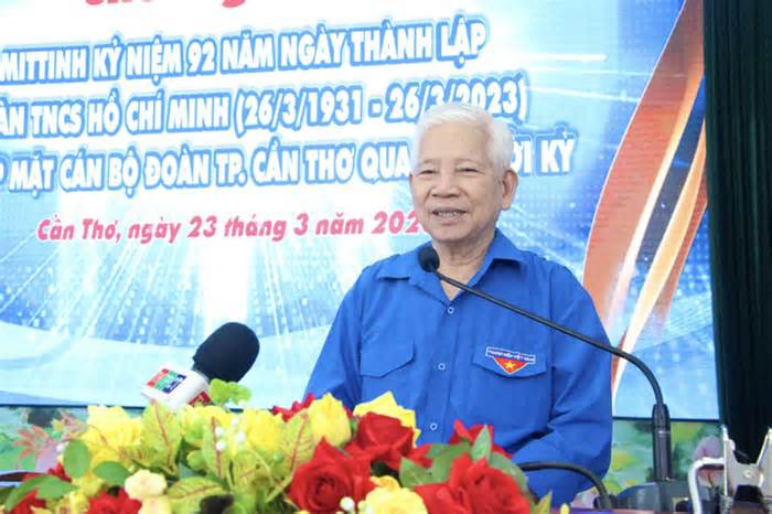 Cần Thơ: Nguyên Chủ tịch nước Nguyễn Minh Triết dự lễ kỷ niệm Ngày thành lập Đoàn TNCS Hồ Chí Minh