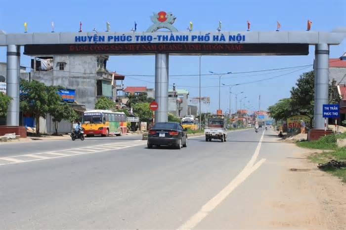 Hà Nội: Phê duyệt tuyến đường rộng 21m đi qua Phúc Thọ và Sơn Tây