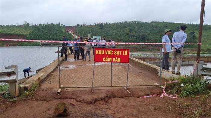 Sạt lở đập thủy lợi ở Đắk Nông: Chỉ có 15 ngày vàng để cứu công trình