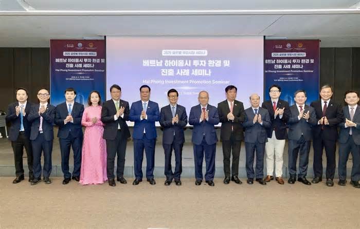 Hội nghị xúc tiến đầu tư Hải Phòng - Hàn Quốc năm 2026 tại Seoul
