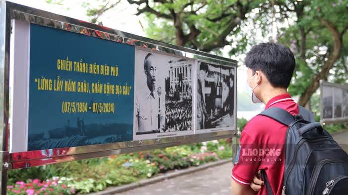 Đường phố rợp khẩu hiệu, người dân tự hào hướng về Điện Biên ngày kỷ niệm