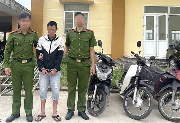 Bắt kẻ nghiện ma túy ở Quảng Bình gây ra loạt vụ trộm xe
