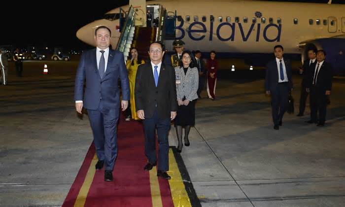Thủ tướng Belarus đến Việt Nam