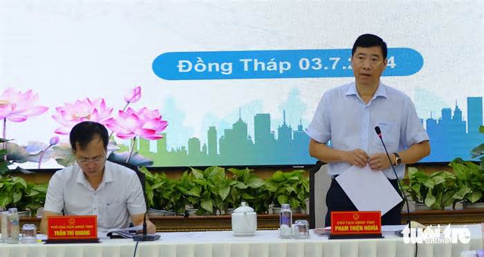 6 tháng đầu năm Đồng Tháp giải ngân chỉ đạt 36% do thiếu cát