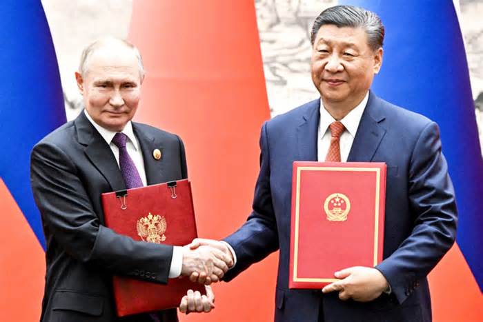 Nga - Trung thắt chặt hợp tác trong thời đại mới