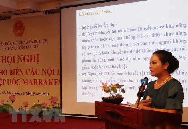 Hiệp ước Marrakesh giải 'cơn khát' về sách cho người khiếm thị