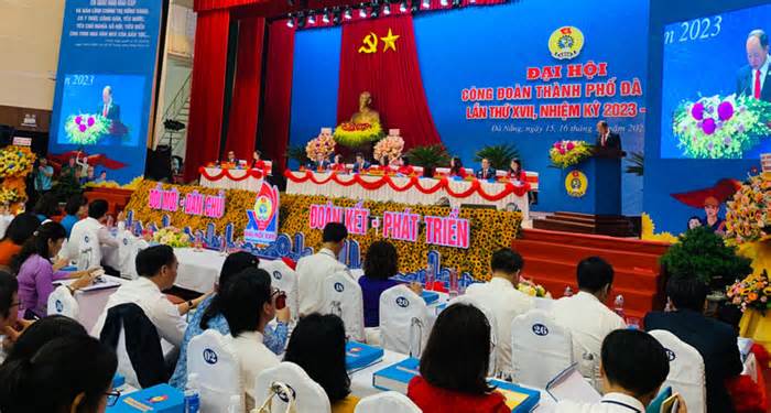 345 đại biểu dự Đại hội Công đoàn thành phố Đà Nẵng lần thứ XVII