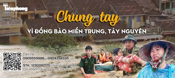 Những bạn trẻ thầm lặng hướng về đồng bào vùng lũ