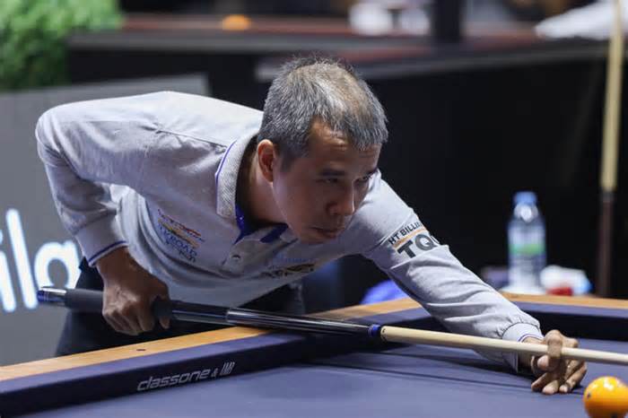 Trần Quyết Chiến bị loại tại World Cup billiards sau khi lên số 1 thế giới