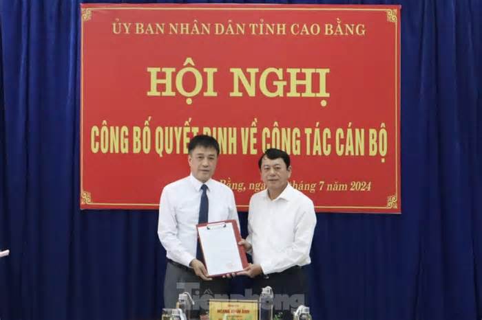 Bổ nhiệm 2 chủ tịch huyện làm Phó Giám đốc Sở TN&MT tỉnh Cao Bằng