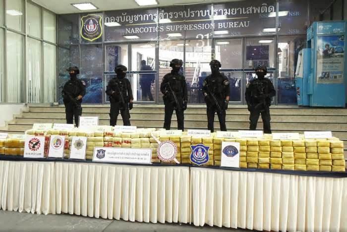 Thái Lan triệt phá 7 vụ án, thu giữ hàng chục triệu viên ma túy