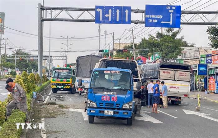 Nam thanh niên dương tính với ma túy lái xe tải đâm chết 2 người trên Quốc lộ 91