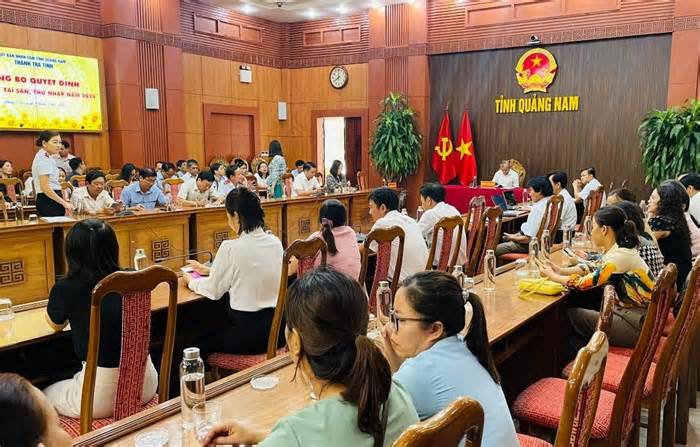 Xác minh tài sản, thu nhập của 86 người có chức vụ ở Quảng Nam