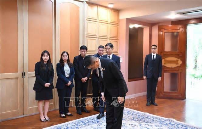 Bộ trưởng Ngoại giao Thái Lan viếng Tổng bí thư Nguyễn Phú Trọng
