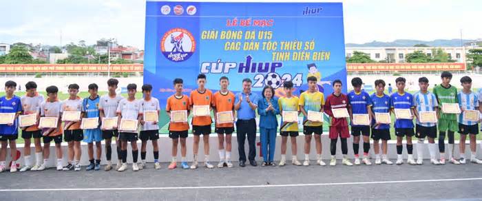 Bế mạc Giải bóng đá U15 các dân tộc thiểu số tỉnh Điện Biên – Cúp HIUP năm 2024