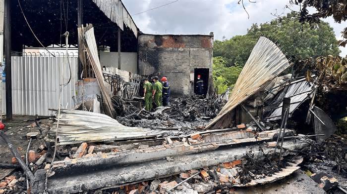 Khắc phục hậu quả, điều tra nguyên nhân vụ cháy nghiêm trọng ở Bình Thuận
