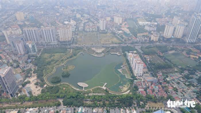 Công viên rộng hơn 11ha chậm tiến độ 7 năm, bỏ hoang giữa lòng Hà Nội