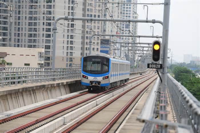 Trình Thủ tướng phê duyệt chủ trương điều chỉnh thời gian hoàn thành metro số 1