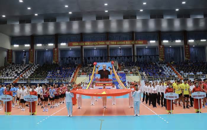 Khai mạc Giải bóng chuyền Quân đội mở rộng 2024 tại Đà Nẵng