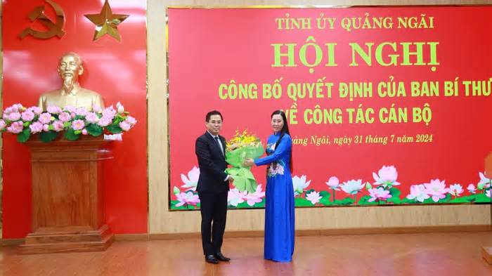 Giới thiệu ông Nguyễn Hoàng Giang để bầu giữ chức Chủ tịch tỉnh Quảng Ngãi