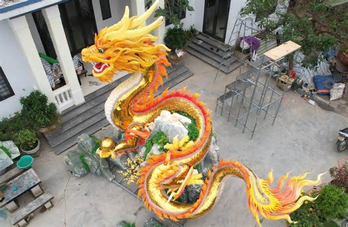 Linh vật rồng được mong chờ nhất ở Quảng Trị đã xuất hiện
