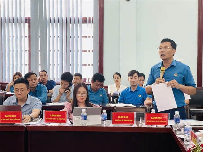 Tiếp xúc cử tri chuyên đề về Dự án Luật Công đoàn (sửa đổi) tại Quảng Ninh