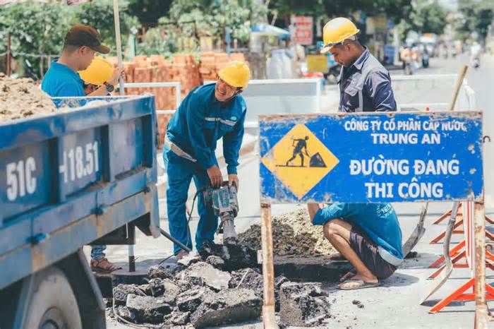 Lịch cúp nước ở TPHCM ngày 6.3