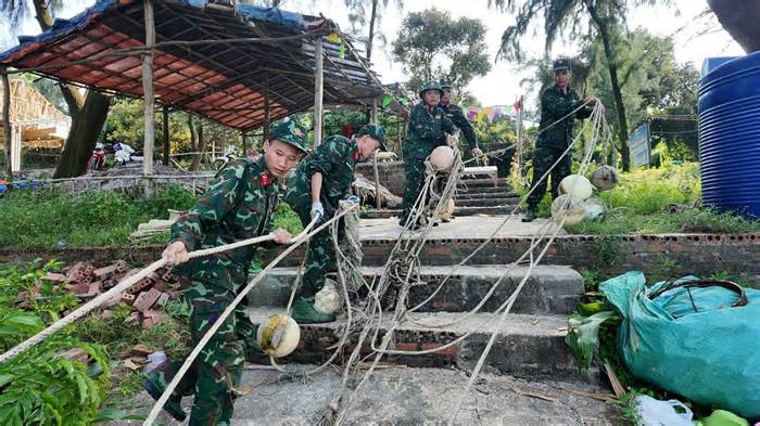 Hình ảnh đảo Cô Tô 'nín thở' trước siêu bão YAGI