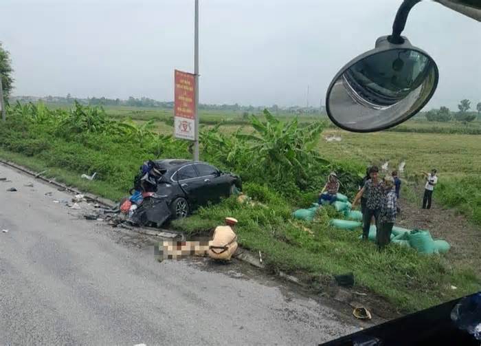 Chiến sĩ CSGT Hà Nam hi sinh khi đang làm nhiệm vụ