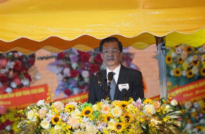 Chủ tịch nước Võ Văn Thưởng dự Lễ kỷ niệm 135 năm Ngày sinh Chủ tịch Tôn Đức Thắng