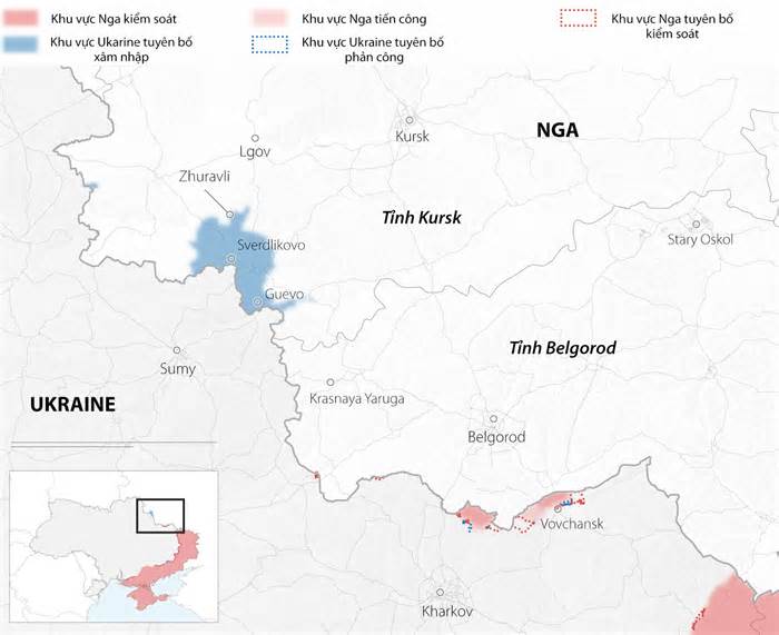 Ukraine tuyên bố phá thêm cầu ở tỉnh Kursk