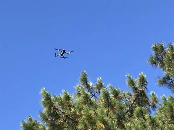 Đà Lạt sử dụng thiết bị flycam để phát hiện các đám cháy rừng