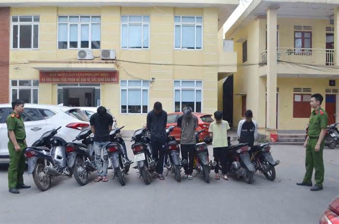 Công an TP Vinh triệt xóa ổ nhóm thanh niên lêu lổng chuyên trộm cắp xe máy