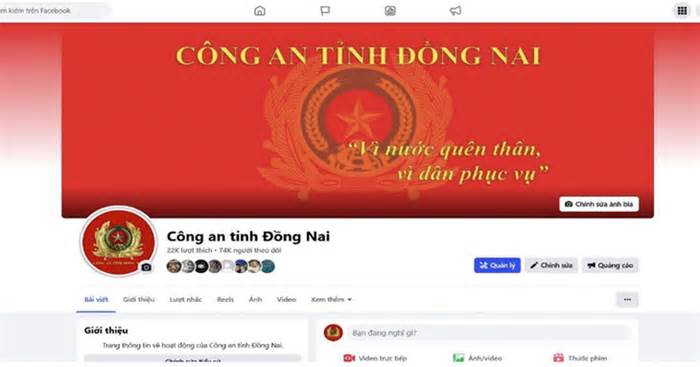 Công an Đồng Nai tiếp nhận tin tố giác qua Facebook