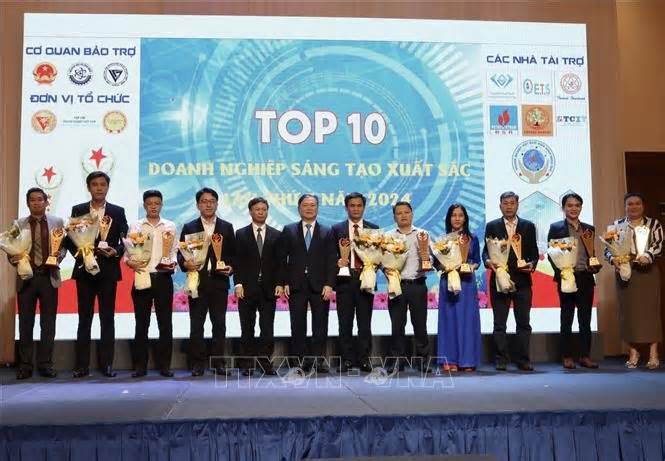 Lễ vinh danh doanh nghiệp Việt Nam điển hình sáng tạo