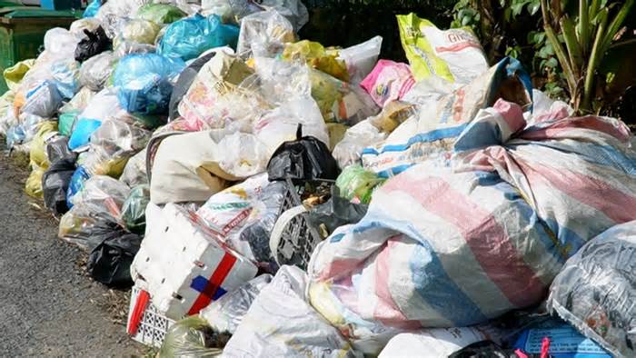 Dân xoay sở ra sao khi một số phường ở Cà Mau dừng thu gom rác 3 ngày Tết?