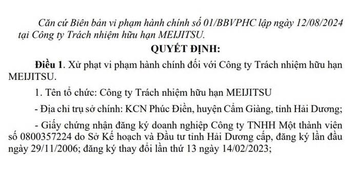 Phạt gần 36 triệu đồng doanh nghiệp vi phạm BHXH ở Hải Dương